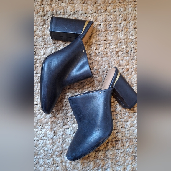 Calvin Klein Shoes - Calvin klein Heels black mules size 7.5 office basic bohoemian profesional  129